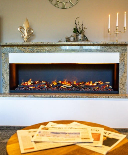 Seehotel Frühstück und Kaminecke - 035